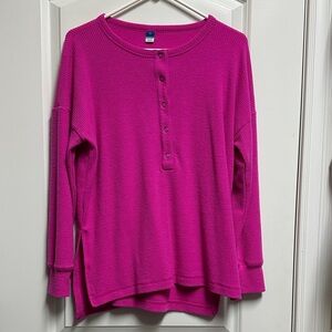 Old Navy Fuchsia Knit Top